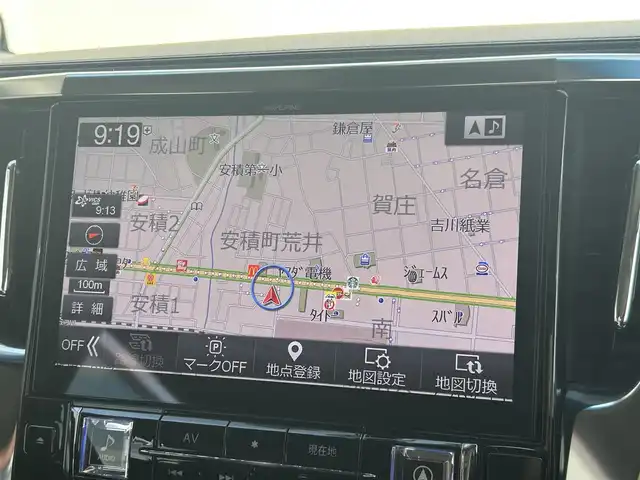 トヨタ ヴェルファイア Z Gエディション 福島県 2017(平29)年 3.8万km ブラック ＊ワンオーナー/＊社外メモリナビ、地デジ、Bluetooth、CD、DVD/　（EX11Z）/＊バックカメラ/＊社外フリップダウンモニター/＊クルーズコントロール/＊クリアランスソナー（リア）/＊社外２１インチアルミ/＊TEIN車高調/＊助手席、２列目オットマン/＊前席パワーシート/＊ウインカーミラー/＊ステアリングヒーター/＊パワーバックドア/＊ビルトインETC/＊LEDヘッドライト/＊ウッドコンビステア/＊スマートキー/＊保証書、取説
