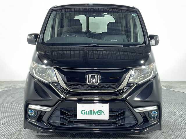 ホンダ ステップワゴン モデューロX 広島県 2016(平28)年 7.1万km プレミアムスパークルブラックパール 禁煙車/純正９型ナビ/バックカメラ/両側パワースライドドア/レーダークルーズコントロール/ドラレコ/レーンキープ/衝突被害軽減/踏み間違い防止/ＥＴＣ/Moduloアルミホイール(205/55/R17)/パドルシフト/ＬＥＤヘッドライト/フォグランプ/エアバッグ(運転席/助手席/サイド/カーテン)