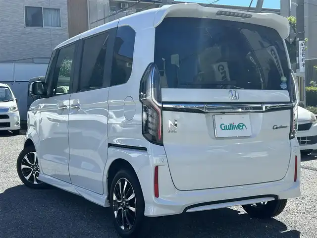 ホンダ Ｎ ＢＯＸ カスタム G L ホンダセンシング 兵庫県 2019(平31)年 6.8万km プラチナホワイトパール 外部検査実施済み/・純正メモリーナビ（VXM-194VFi）/・TV/BT/DVD/・バックカメラ/・ステアリングリモコン/・オートLEDヘッドランプ/・LEDフォグランプ/・ビルトインETC/・純正14インチAW//CMBS警報//ACC//先行車発進お知らせ//路外逸脱抑制制御//レーンキープアシストシステム//標識認識機能