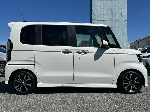 ホンダ Ｎ ＢＯＸ カスタム G L ホンダセンシング 兵庫県 2019(平31)年 6.8万km プラチナホワイトパール 外部検査実施済み/・純正メモリーナビ（VXM-194VFi）/・TV/BT/DVD/・バックカメラ/・ステアリングリモコン/・オートLEDヘッドランプ/・LEDフォグランプ/・ビルトインETC/・純正14インチAW//CMBS警報//ACC//先行車発進お知らせ//路外逸脱抑制制御//レーンキープアシストシステム//標識認識機能