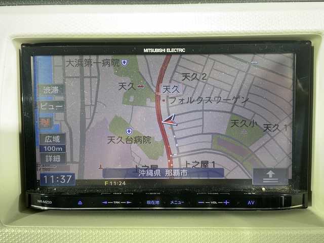 スズキ アルト S 沖縄県 2014(平26)年 9.6万km ブルーイッシュブラックパール3 禁煙車 /社外７インチナビ /AM /FM /CD /DVD /ワンセグTV /Bluetooth /運転席シートヒーター /アイドリングストップ /ダブルエアバック /LEDヘッドライト /社外14インチアルミホイール