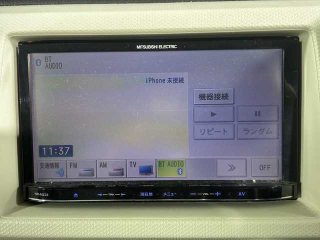スズキ アルト S 沖縄県 2014(平26)年 9.6万km ブルーイッシュブラックパール3 禁煙車 /社外７インチナビ /AM /FM /CD /DVD /ワンセグTV /Bluetooth /運転席シートヒーター /アイドリングストップ /ダブルエアバック /LEDヘッドライト /社外14インチアルミホイール