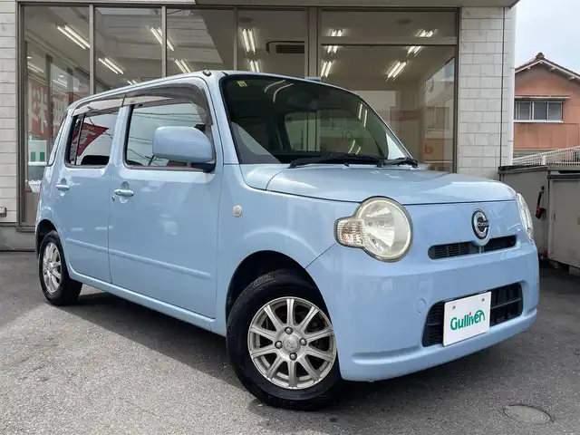 ダイハツ ミラ ココア X 愛知県 2009(平21)年 9.1万km ミストブルーマイカメタリック /当店買取/禁煙//社外オーディオ//スマートドアロックキー/板キースペアキー//オートエアコン//保証書/取説あり