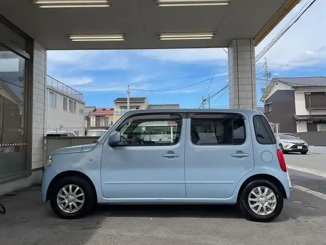 ダイハツ ミラ ココア X 愛知県 2009(平21)年 9.1万km ミストブルーマイカメタリック /当店買取/禁煙//社外オーディオ//スマートドアロックキー/板キースペアキー//オートエアコン//保証書/取説あり