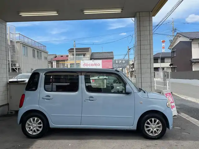 ダイハツ ミラ ココア X 愛知県 2009(平21)年 9.1万km ミストブルーマイカメタリック /当店買取/禁煙//社外オーディオ//スマートドアロックキー/板キースペアキー//オートエアコン//保証書/取説あり