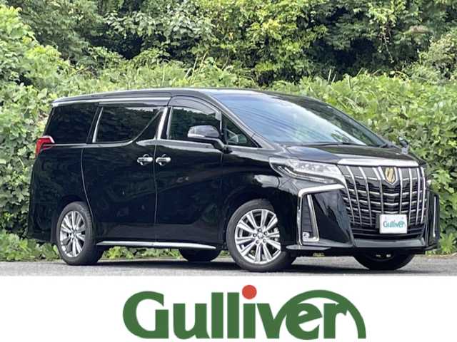 トヨタ アルファード S タイプゴールドⅡ 大分県 2022(令4)年 5.8万km ブラック 両側パワースライドドア/純正ディスプレイオーディオ/メモリーナビ/フルセグ/Bluetooth/12.1インチフリップダウンモニター/ハーフレザーシート/オットマンシート/デジタルインナーミラー/アダプティブクルーズコントロール/レーンキープアシスト/3眼LEDヘッドライト/シーケンシャルウインカー/ビルトインETC/社外ドラレコ/スマートキー/プッシュスタート/前後クリアランスソナー