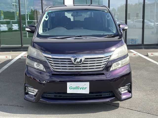 トヨタ ヴェルファイア 2．4Z 道東・釧路十勝 2011(平23)年 15.6万km ボルドーマイカメタリック ・4WD/・社外SDナビ/(CD/DVD.BT.USB.SD.iPod)/・バックカメラ/・純正フリップダウンモニター/(V9T-R59C)/・両側パワースライドドア/・社外エンジンスターター/・ETC/・寒冷地仕様/・フロントワイパーデアイサー/・MTモード付AT/・コーナーセンサー/・横滑り防止/・HIDヘッドライト/・フォグライト/・オートライト/・カーテンエアーバック