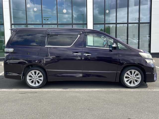 トヨタ ヴェルファイア 2．4Z 宮城県 2011(平23)年 15.6万km ボルドーマイカメタリック ・4WD/・社外SDナビ/(CD/DVD.BT.USB.SD.iPod)/・バックカメラ/・純正フリップダウンモニター/(V9T-R59C)/・両側パワースライドドア/・社外エンジンスターター/・ETC/・寒冷地仕様/・フロントワイパーデアイサー/・MTモード付AT/・コーナーセンサー/・横滑り防止/・HIDヘッドライト/・フォグライト/・オートライト/・カーテンエアーバック