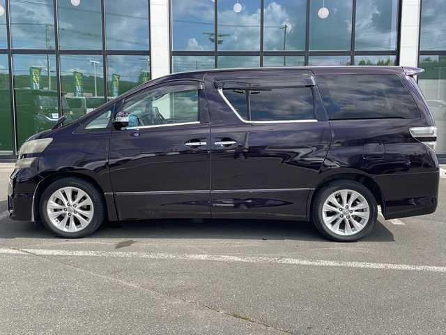 トヨタ ヴェルファイア 2．4Z 宮城県 2011(平23)年 15.6万km ボルドーマイカメタリック ・4WD/・社外SDナビ/(CD/DVD.BT.USB.SD.iPod)/・バックカメラ/・純正フリップダウンモニター/(V9T-R59C)/・両側パワースライドドア/・社外エンジンスターター/・ETC/・寒冷地仕様/・フロントワイパーデアイサー/・MTモード付AT/・コーナーセンサー/・横滑り防止/・HIDヘッドライト/・フォグライト/・オートライト/・カーテンエアーバック