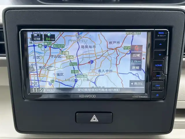 スズキ ワゴンＲ HYBRID FX 愛知県 2020(令2)年 0.5万km フィズブルーパールメタリック /メモリナビ//iPod/USB/SD/CD/DVD/フルセグ//FM/AM/BT/SMART USEN//衝突軽減ブレーキ//レーンディパーチャーアラート//クリアランスソナー//オートヘッドライト//ヘッドライトレベライザー//電格ミラー//プッシュスタート//スペアキー//純正フロアマット//純正ドアバイザー//取扱説明書//保証書//ナビ取説
