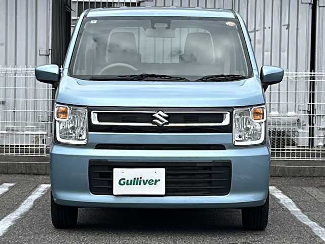 スズキ ワゴンＲ HYBRID FX 愛知県 2020(令2)年 0.5万km フィズブルーパールメタリック /メモリナビ//iPod/USB/SD/CD/DVD/フルセグ//FM/AM/BT/SMART USEN//衝突軽減ブレーキ//レーンディパーチャーアラート//クリアランスソナー//オートヘッドライト//ヘッドライトレベライザー//電格ミラー//プッシュスタート//スペアキー//純正フロアマット//純正ドアバイザー//取扱説明書//保証書//ナビ取説