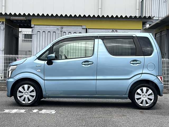 スズキ ワゴンＲ HYBRID FX 愛知県 2020(令2)年 0.5万km フィズブルーパールメタリック /メモリナビ//iPod/USB/SD/CD/DVD/フルセグ//FM/AM/BT/SMART USEN//衝突軽減ブレーキ//レーンディパーチャーアラート//クリアランスソナー//オートヘッドライト//ヘッドライトレベライザー//電格ミラー//プッシュスタート//スペアキー//純正フロアマット//純正ドアバイザー//取扱説明書//保証書//ナビ取説
