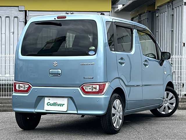 スズキ ワゴンＲ HYBRID FX 愛知県 2020(令2)年 0.5万km フィズブルーパールメタリック /メモリナビ//iPod/USB/SD/CD/DVD/フルセグ//FM/AM/BT/SMART USEN//衝突軽減ブレーキ//レーンディパーチャーアラート//クリアランスソナー//オートヘッドライト//ヘッドライトレベライザー//電格ミラー//プッシュスタート//スペアキー//純正フロアマット//純正ドアバイザー//取扱説明書//保証書//ナビ取説