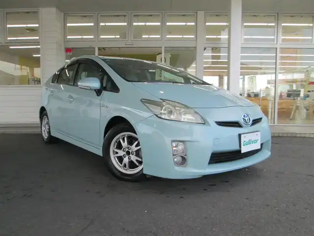 トヨタ プリウス G 千葉県 2010(平22)年 8.5万km アクアマイカメタリック 純正SDナビ・フルセグTV/バックカメラ/純正オーディオ【DVD/BT/SD/CD/AM/FM】/ステアリングスイッチ/キセノンライト/フォグライト/オートライト/プッシュスタート/スマートキー/スペアキー/クルーズコントロール/ビルトインETC/電動格納ウィンカーミラー/純正フロアマット/ドアバイザー/取扱説明書/整備記録簿【H25/27/29/31/R3】