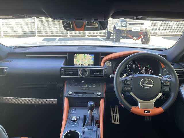 レクサス ＲＣ Ｆ 福島県 2016(平28)年 1.7万km ホワイトノーヴァガラスフレーク １オーナー　サンルーフ　ＴＯＭ＇Ｓマフラー　黒本革シート　メーカーナビ　フルセグ　バックカメラ　レクサスセーフティー　Ｒクルコン　純正アルミホイール　エアコンシート　クリアランスソナー