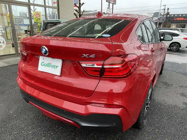 ＢＭＷ Ｘ４ xDrive 35i Mスポーツ 大阪府 2015(平27)年 4.6万km 赤 メーカーナビ/CD.DVD.BT.フルセグTV/レザーシート/パワーシート/シートヒーター/バックカメラ/パドルシフト/クルコン/ドラレコ/ETC2.0/パワーバックドア/スマートキー/プッシュスタート/保証書.取説