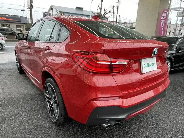 ＢＭＷ Ｘ４ xDrive 35i Mスポーツ 大阪府 2015(平27)年 4.6万km 赤 メーカーナビ/CD.DVD.BT.フルセグTV/レザーシート/パワーシート/シートヒーター/バックカメラ/パドルシフト/クルコン/ドラレコ/ETC2.0/パワーバックドア/スマートキー/プッシュスタート/保証書.取説