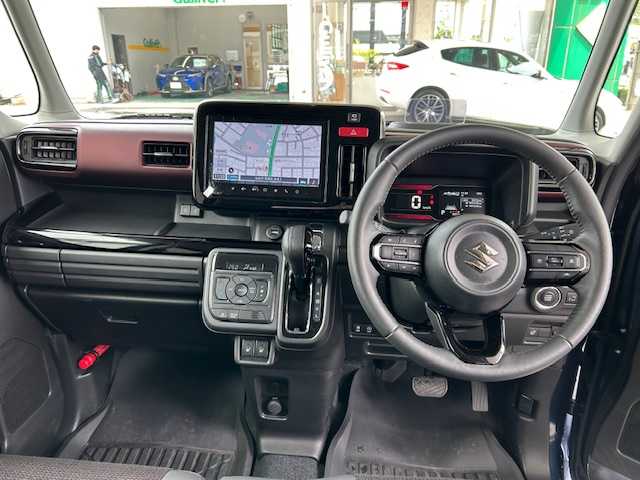 スズキ スペーシア カスタム HYBRID XS 宮城県 2024(令6)年 1万km インディゴブルーメタリック/ブラック ワンオーナー/4WD/純正メモリナビ/フルセグテレビ/全方位バックカメラ/後席ベンチレーショーン/夏純正アルミタイヤR15/ヒートシーター/ステアリングヒーター/コーナーセンサー/両側パワースライドドア/ダブル・サイド・カーテンエアバッグ/プッシュスタート/アイドリングストップ/クルーズコントロール/オットマン