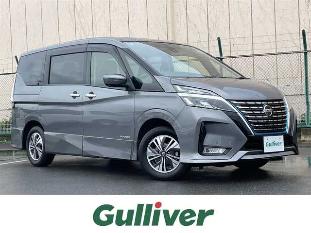 日産 セレナ e－パワー ハイウェイスター V 東京都 2020(令2)年 6.1万km ダークメタルグレー 純正11型ナビ/アラウンドビューモニター/デジタルミラー/エマージェンシーブレーキ/車線逸脱警報/ソナー/プロパイロット/ハンズフリーオートスライドドア/ＥＴＣ/ドライブレコーダー/スマートキー