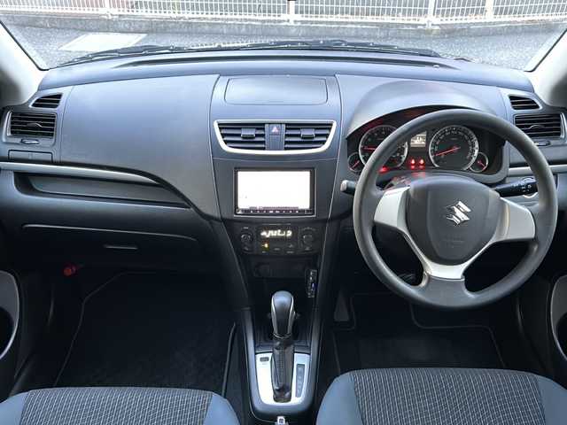 スズキ スイフト XG 埼玉県 2014(平26)年 4.9万km スーパーブラックパール 社外メモリナビ/CD/SD/プッシュスタート/スマートキー/ETC/純正フロアマット/スペアキー/保証書/取説