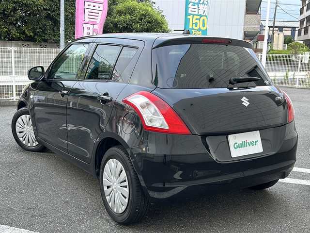 スズキ スイフト XG 埼玉県 2014(平26)年 4.9万km スーパーブラックパール 社外メモリナビ/CD/SD/プッシュスタート/スマートキー/ETC/純正フロアマット/スペアキー/保証書/取説