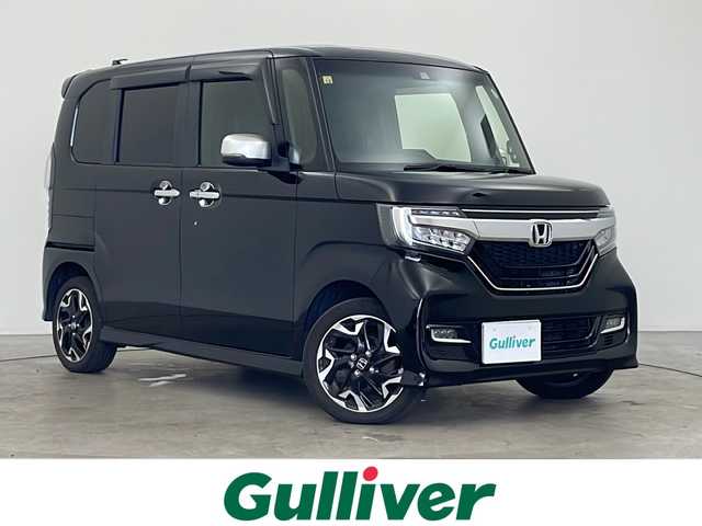 ホンダ Ｎ ＢＯＸ カスタム G L ターボ ホンダセンシング 秋田県 2020(令2)年 6.9万km クリスタルブラックパール ４ＷＤ/ワンオーナー/社外ナビ/　(CD/DVD/フルセグＴＶ/Bluetooth)/バックカメラ/パドルシフト/レーダークルーズコントロール/両側パワースライドドア/前席シートヒーター/純正フロアマット/スマートキー/スペアキー/LEDヘッドライト/オートライト/ETC/取扱説明書/保証書