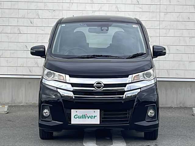 日産 デイズ ハイウェイスターX 山形県 2016(平28)年 11万km ブラック エマージェンシーブレーキ/社外ナビ/アラウンドビュー/オートハイビーム/プッシュスタート