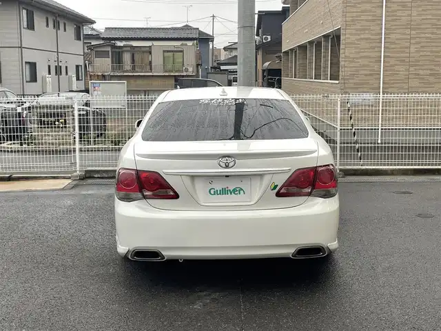トヨタ クラウン アスリート 福島県 2010(平22)年 16万km ホワイトパールクリスタルシャイン 純正HDDナビ/CD/DVD/USB/フルセグTV/サンルーフ/黒レザーシート/パワーシート/エアーシート/シートヒーター/社外20インチAW/社外車高調ローダウン/社外エアロ/クルーズコントロール/バックカメラ/オートライト/キセノンライト/フォグライト/ビルトインETC/プッシュスタート/ドアバイザー/フロアマット