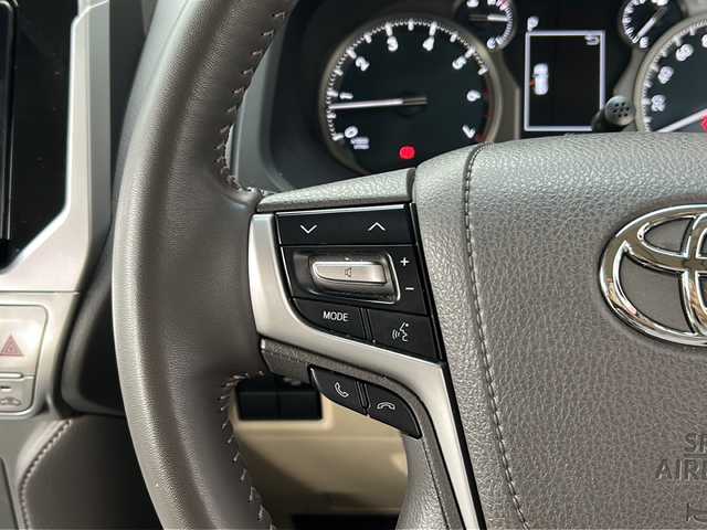 トヨタ ランドクルーザー プラド TX Lパッケージ マットブラED 広島県 2023(令5)年 3.6万km ホワイトパールクリスタルシャイン 禁煙/サンルーフ/アルパイン9インチナビ/CD/DVD/DTV/Bluetooth/バックカメラ/レーダークルーズコントロール/ベージュレザーシート/シートヒーター/シートベンチレーション/パワーシート/LEDオートライト/オートマチックハイビーム/ステアリングスイッチ/クリアランスソナー/LDA/RSA/PCS/ドライブレコーダー/純正フロアマット/ドアバイザー/スマートキー/プッシュスタート