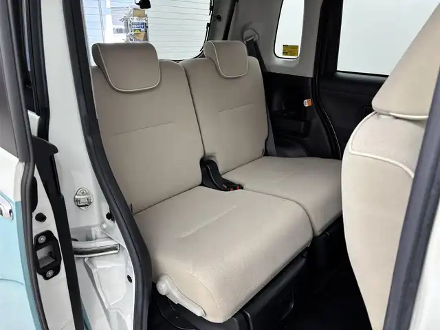 ダイハツ ムーヴ キャンバス X メイクアップ リミテッド SAⅢ 福岡県 2019(令1)年 1.2万km パールホワイトⅢ/ファインミントメタリック 2トーン 社外ナビ　/全方位カメラ　/３６０度ドライブレコーダー　/両側パワースライドドア　/衝突軽減システム　/横滑り防止　/アイドリングストップ　/オートマチックハイビーム　/レベライザー　/オートエアコン　/オートライト