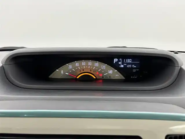 ダイハツ ムーヴ キャンバス X メイクアップ リミテッド SAⅢ 福岡県 2019(令1)年 1.2万km パールホワイトⅢ/ファインミントメタリック 2トーン 社外ナビ　/全方位カメラ　/３６０度ドライブレコーダー　/両側パワースライドドア　/衝突軽減システム　/横滑り防止　/アイドリングストップ　/オートマチックハイビーム　/レベライザー　/オートエアコン　/オートライト