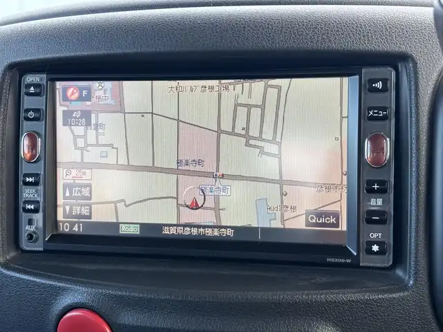 日産 キューブ 15X 滋賀県 2013(平25)年 5.2万km ブリリアントホワイトパール 純正HDDナビ/・CD/DVD/バックカメラ/前後ドライブレコーダー/ETC/スマートキー/アイドリングストップ