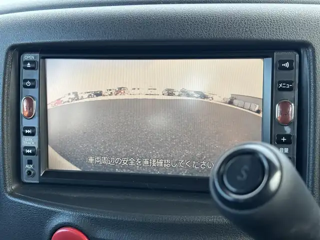 日産 キューブ 15X 滋賀県 2013(平25)年 5.2万km ブリリアントホワイトパール 純正HDDナビ/・CD/DVD/バックカメラ/前後ドライブレコーダー/ETC/スマートキー/アイドリングストップ