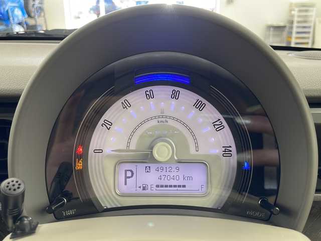 スズキ ラパン モード 道央・札幌 2020(令2)年 4.7万km ノクターンブルーパール/ホワイト 2トーンルーフ ・デュアルセンサーブレーキサポート/・レーンキープアシスト/・横滑り防止装置/・純正ナビ（AVIC-RWS901II）/・Bluetooth/CD/DVD/SD/USB/フルセグTV/・シートヒーター運転席/助手席/・スマートキー/スペアキー１本/・オートライト/・盗難防止装置/・アイドリングストップ/・ABS/・ETC/・社外ドライブレコーダー前後（DRX-019R）/・積込スタッドレスタイヤ/・ルーフキャリア