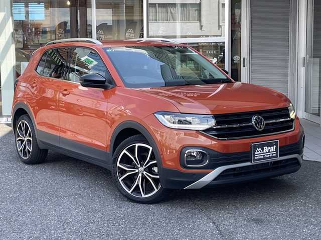 フォルクスワーゲン Ｔ－クロス TSI 1stプラス 福島県 2020(令2)年 3.1万km エナジェティックオレンジメタリック 純正Discover Proナビ(CD・DVD・BT・フルセグTV)/オールインセーフティー/アダプティブクルーズコントロール/レーンキープアシスト/駐車支援システム/バックカメラ/シルバールーフレール/純正18インチアルミホイール/純正ビルトインETC2.0/純正前後ドライブレコーダー/MTモード付/純正フロアマット