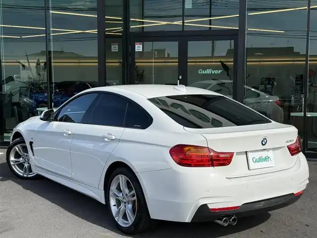 ＢＭＷ ４２０ｉ グランクーペ Mスポーツ 栃木県 2016(平28)年 4.7万km アルピンホワイトⅢ 純正ナビ/Bluetoothオーディオ/バックカメラ/DVD再生/ステリモ/アダプティブクルーズコントロール/レーンチェンジウォーニング/バックソナー/ミラー一体型ETC/前席パワーシート/LEDヘッドライト/パドルシフト/純正18インチAW/前後ドライブレコーダー/スマートキー×2