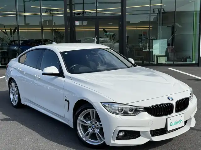 ＢＭＷ ４２０ｉ グランクーペ Mスポーツ 栃木県 2016(平28)年 4.7万km アルピンホワイトⅢ 純正ナビ/Bluetoothオーディオ/バックカメラ/DVD再生/ステリモ/アダプティブクルーズコントロール/レーンチェンジウォーニング/バックソナー/ミラー一体型ETC/前席パワーシート/LEDヘッドライト/パドルシフト/純正18インチAW/前後ドライブレコーダー/スマートキー×2