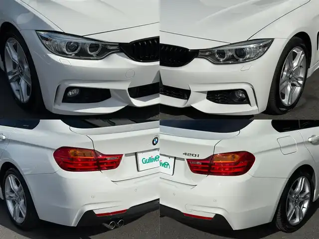 ＢＭＷ ４２０ｉ グランクーペ Mスポーツ 栃木県 2016(平28)年 4.7万km アルピンホワイトⅢ 純正ナビ/Bluetoothオーディオ/バックカメラ/DVD再生/ステリモ/アダプティブクルーズコントロール/レーンチェンジウォーニング/バックソナー/ミラー一体型ETC/前席パワーシート/LEDヘッドライト/パドルシフト/純正18インチAW/前後ドライブレコーダー/スマートキー×2