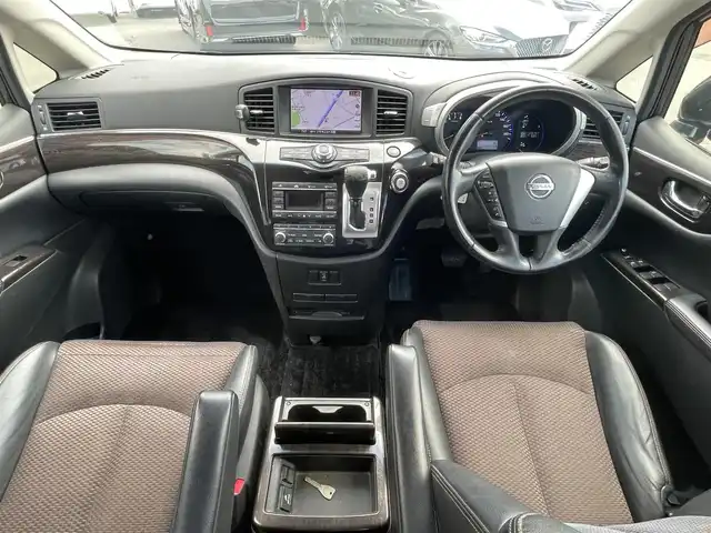 日産 エルグランド 250ハイウェイスター 愛知県 2011(平23)年 12.9万km ファントムブラック