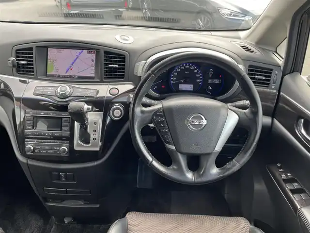 日産 エルグランド 250ハイウェイスター 愛知県 2011(平23)年 12.9万km ファントムブラック