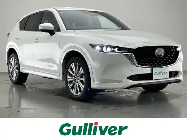 マツダ ＣＸ－５ XD エクスクルーシブモード 愛知県 2022(令4)年 1.6万km スノーフレイクホワイトパールマイカ 純正１０．２５型ナビ　ＢＯＳＥ　黒革　全方位カメラ　禁煙　ＨＵＤ　ワイヤレス充電　ベンチレーション　ＥＴＣ　前後ドラレコ　電動リヤゲート　ＢＳＭ　シートヒーター　衝突軽減　追従クルコン　ＬＥＤライト
