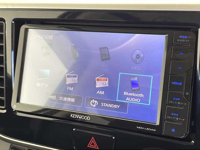 日産 デイズ ルークス ハイウェイスターターボ 千葉県 2015(平27)年 7万km クールシルバー 純正ナビ/AM/FM/CD/DVD/BT/SD/フルセグTV/全方位カメラ/両側パワースライドドア/ETC/ドライブレコーダー/アイドリングストップ