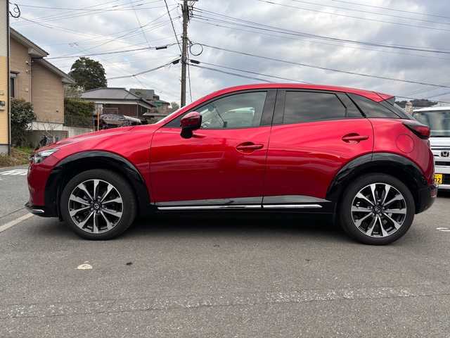 マツダ ＣＸ－３ 15S ツーリング 福岡県 2022(令4)年 1.9万km ソウルレッドクリスタルM ワンオーナー/メーカーナビ/（AM/FM/USB/CD/DVD/AUX/Bluetooth/ワンセグTV）/レーンキープ/トラクションコントロール/パーキングアシスト/オートホールド/ハンズフリー/ビルドETC/オートライト/LEDライト/プッシュスタート/純正フロアマット/純正アルミホイール/電格ミラー/保証書/取扱説明書