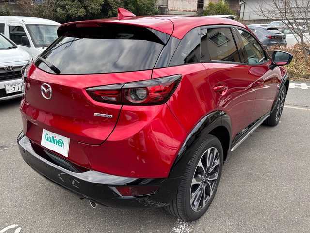 マツダ ＣＸ－３ 15S ツーリング 福岡県 2022(令4)年 1.9万km ソウルレッドクリスタルM ワンオーナー/メーカーナビ/（AM/FM/USB/CD/DVD/AUX/Bluetooth/ワンセグTV）/レーンキープ/トラクションコントロール/パーキングアシスト/オートホールド/ハンズフリー/ビルドETC/オートライト/LEDライト/プッシュスタート/純正フロアマット/純正アルミホイール/電格ミラー/保証書/取扱説明書