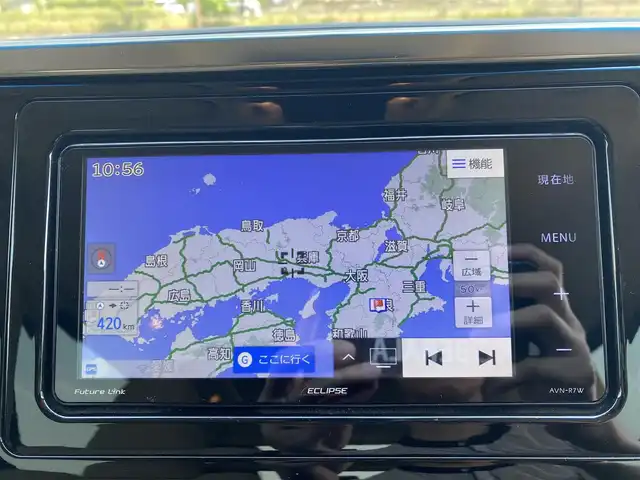 トヨタ ヴェルファイア X 福岡県 2017(平29)年 8.2万km ブラック ・純正SDナビ/Bluetooth/CD/DVD/・バックカメラ/・社外ドライブレコーダー/・フルセグ/・社外ETC/・純正16AW/・プッシュスタート/・スマートキー/・レーンキープアシスト/・オートライト/・LEDライト