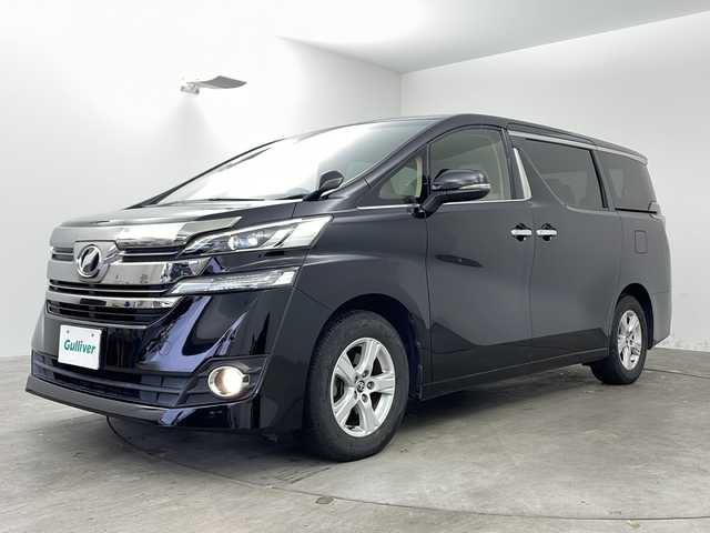 トヨタ ヴェルファイア X 兵庫県 2017(平29)年 8.2万km ブラック ・純正SDナビ（フルセグ・Bluetooth・CD・DVD）/・両側パワースライドドア/・バックカメラ/・社外ドライブレコーダー/・社外ETC/・純正16アルミホイール/・純正フロアマット/・プッシュスタート/・スマートキー/・レーンキープアシスト/・オートライト/・LEDライト/・フォグランプ/・電動パーキングブレーキ/・ブレーキホールド/・W＋サイドエアバック/・カーテンエアバック/・コーナーセンサー/・横滑り防止装置/・盗難防止装置