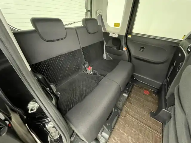 ダイハツ タント X SA Ⅲ 群馬県 2018(平30)年 5.7万km ブラックマイカメタリック 社外７インチナビ　バックカメラ　片側パワースライドドア　ＡＨＢ　オートライト　ベンチシート　純正ゴムフロアマット　ステアリングリモコン　ＥＴＣ　スマートキー　横滑り防止装置　盗難防止装置　禁煙車