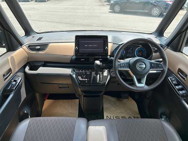 日産 ルークス HWS Gターボ プロパイロットED 静岡県 2020(令2)年 2.1万km アッシュブラウンM エンジンスタートボタン/パワーステアリング/パワーウィンドウ/アイドリングストップ/ターボ/スマートキー/オートエアコン/クルーズコントロール/USB入力端子/全方位カメラ/純正メモリナビ（CD/DVD/BT/フルセグ）/純正ETC/ドライブレコーダー前後/ベンチシート/純正フロアマット/両側パワースライドドア/純正アルミホイール/ABS/横滑り防止装置/レーンキープアシスト/コーナーセンサー前後/オートライト/オートマチックハイビーム/LEDヘッドライト/Wプラスサイドエアバック/衝突軽減システム/プロパイロット