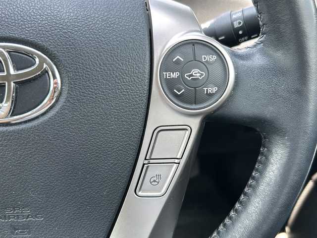 トヨタ プリウス ＰＨＶ S 東京都 2014(平26)年 8.3万km ダークブルーマイカ 純正ナビ（NSZA-X64T）/・Bluetooth/TV/CD/DVD/ドライブレコーダー（DC-DR410）/シートヒーター/オートライト/横滑り防止装置/純正15インチホイール/取扱説明書/保証書