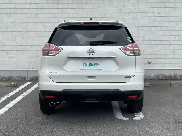 日産 エクストレイル 20X エマージェンシーブレーキ 宮崎県 2014(平26)年 7.9万km ブリリアントホワイトパール メーカーOPナビゲーション/　AM FM CD DVD BT TV/アラウンドビューモニター/エマージェンシーブレーキ/４WD/サンルーフ/ETC車載器/運転席助手席シートヒーター/パワーバックドア/LEDヘッドライト/プッシュスタート/アイドリングストップ/オートエアコン/スマートキー/ルーフレール